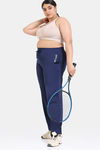 Zelocity True Curv Quick Dry Gym Track pants - Blue Depths — thumbnail 4